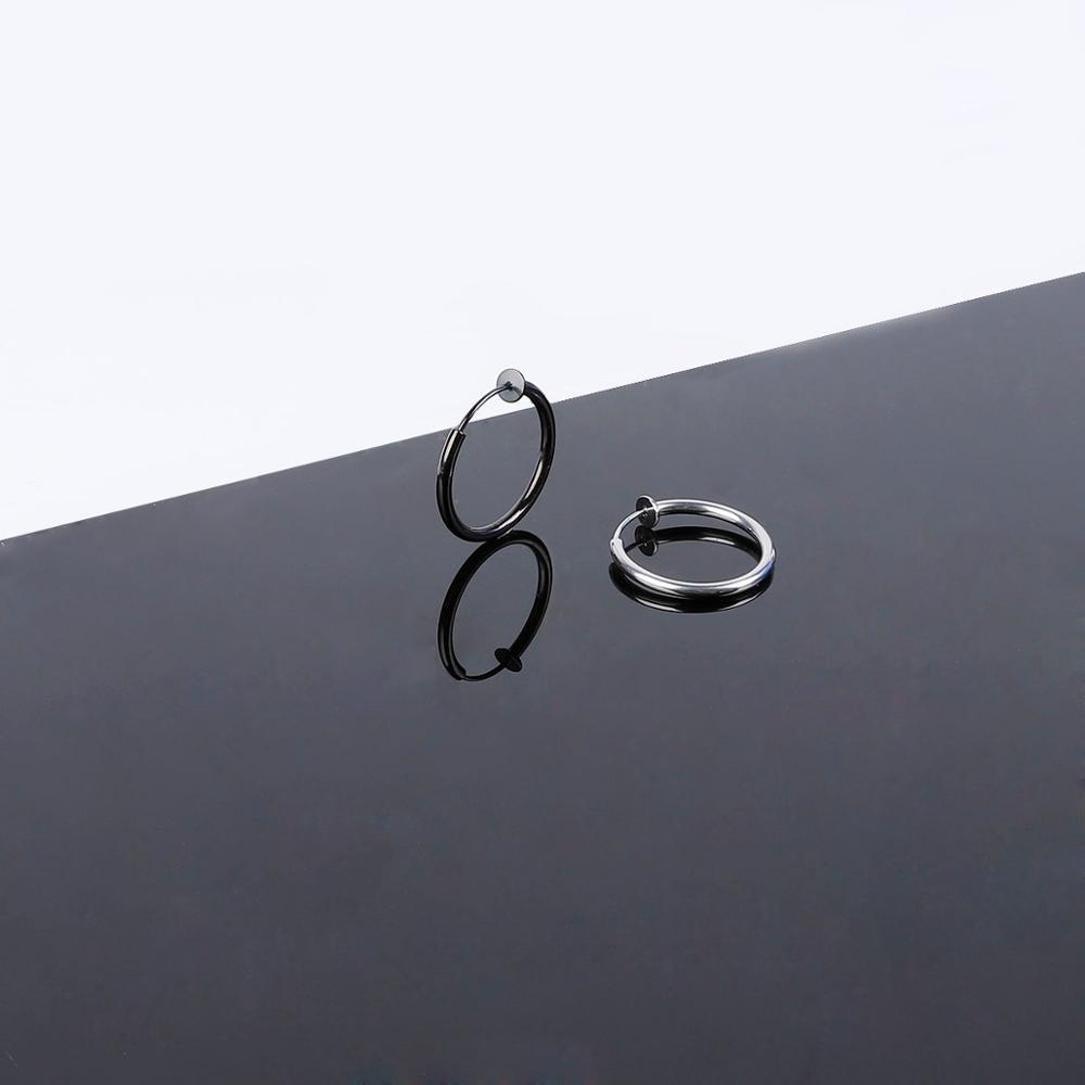 速发1Pc Stealth Clip Earrings Hook without Piercing Fashion - 图1