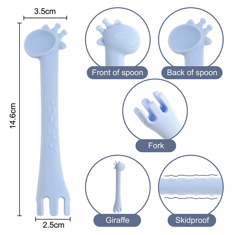 速发1Pc Baby Teething BPA Free Silicone Giraffe Teether Teet - 图0