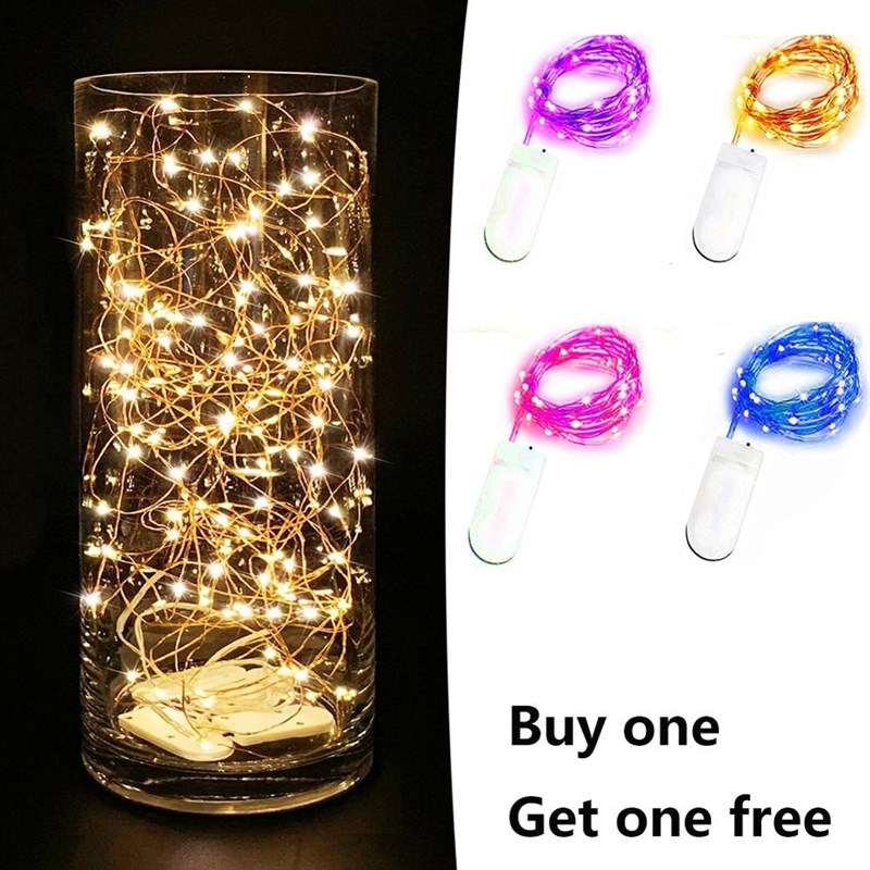 LEADLY Light Garland Led-String-Lights Party-Decor Silver-Wi-图0