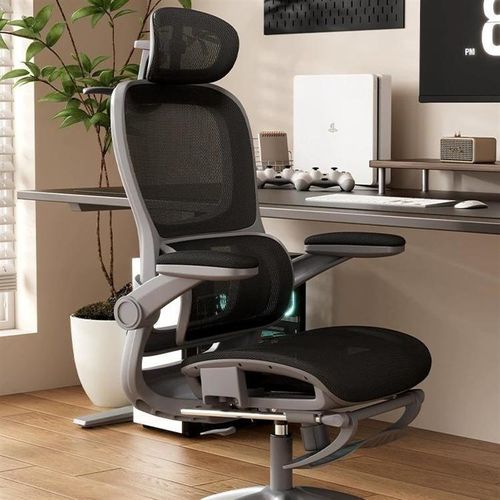 人体工学椅电脑椅家用舒适久坐可躺宿舍电竞椅子书房办公护腰座椅 - 图1