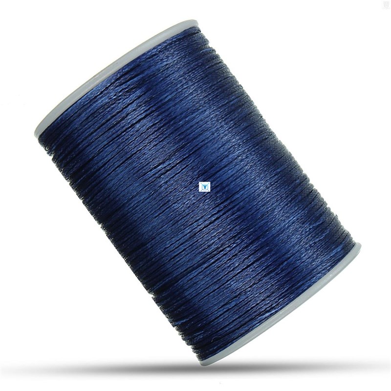 KiWarm 1PC 78 Meter 0.8mm LeaCther Waxed Thread Cord DIY-图3