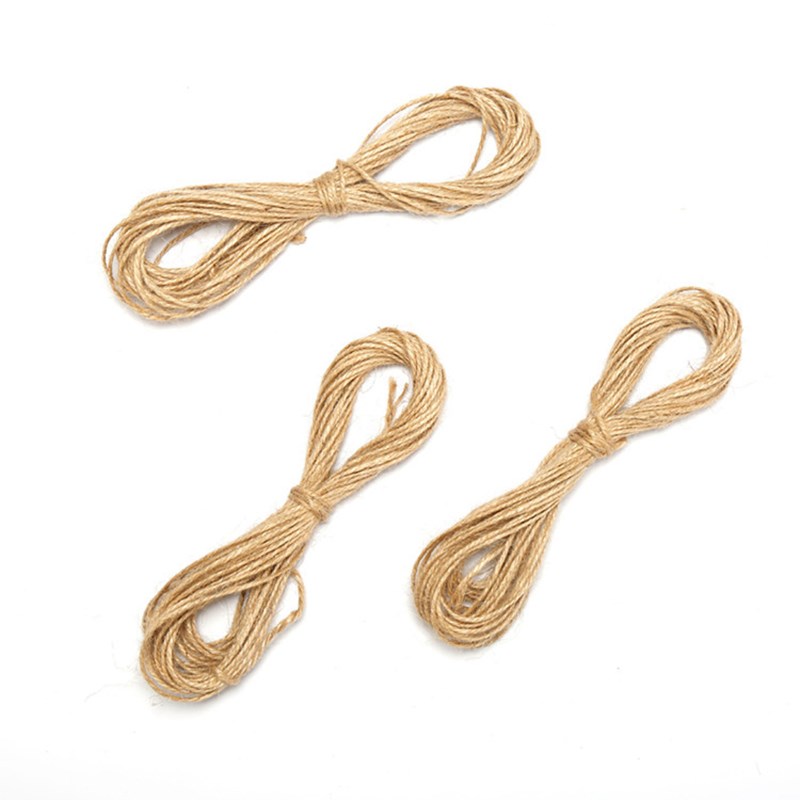 Burlap Rope Natural Hessian Jute Twine Burlap String Hemp Ro - 图3