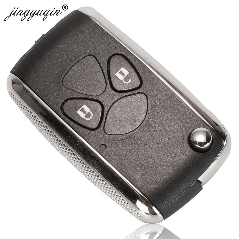 jinyuqin 2/3/4 Buttons pdated Flip Remote Key Case  Toyota A - 图1