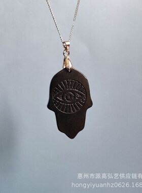 订单新品 俄罗斯精英级次石墨INS风网红款 Fatima信仰吊坠