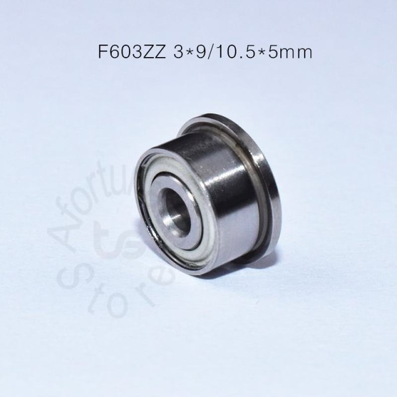 速发Flange  10pcs F603ZZ 3*9(10.5)*5(mm) Free shipping chrom - 图0