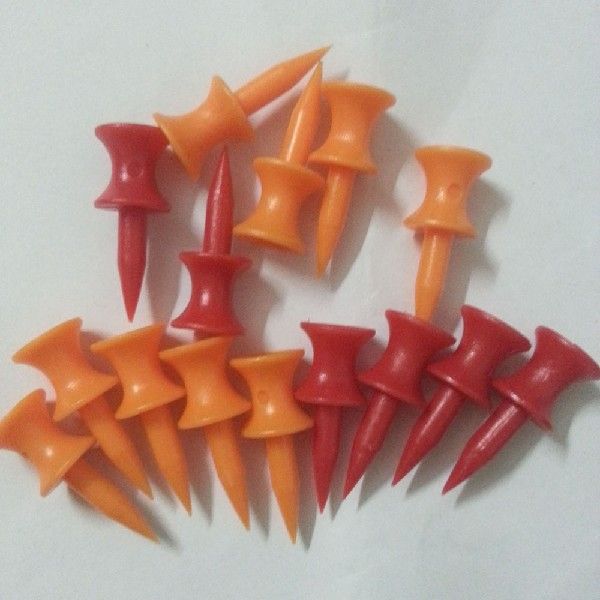 厂家HOT Sell 100Pcs pGolf Ball Tees SN010 3cm - Red Double-d - 图0