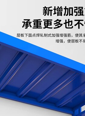 加厚仓储货架仓库多层快递超市家用地下室置物架重型展示货物铁架