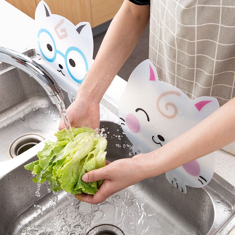 推荐Home sink suction tray splash baffle plate kitchens hous - 图1