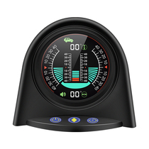 Waterwheel self-induction on-board high-precision gradiometer cross-country retrofit steam-meter balance R-meter angle ruler measuring pass