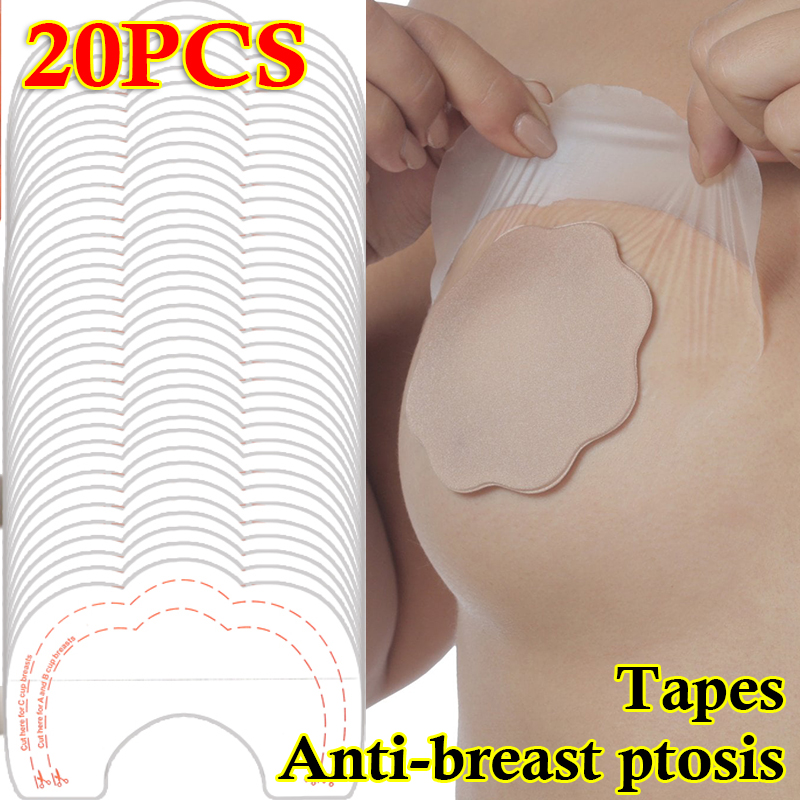 推荐20pcs Breast Lift Tape Nipple Cover Invisible Enhancer P - 图0