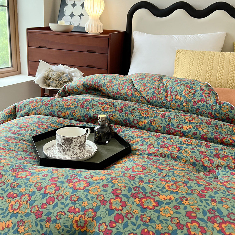 新款冬季保暖A类冬被双层纱亲肤被芯春秋款学生宿舍被子床上用品,淘宝优惠券,粉丝福利购,淘宝优惠卷