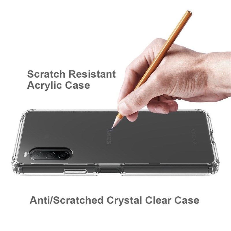 Soft Silicon TP/PC Case  Sony Xperia 10 II Fundas Capa Shock - 图2