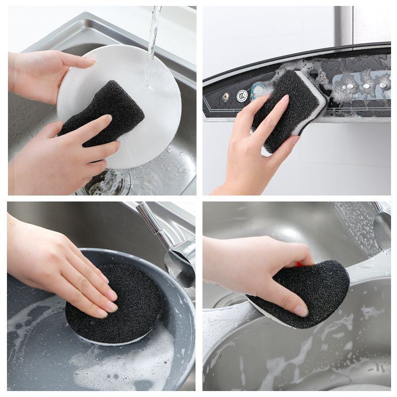 推荐Double-sided dishwashing sponge household kitchen strong - 图3