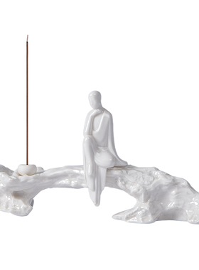 线香插香座家用创意焚香器沉香托檀香炉室内家用中式家.居禅意摆