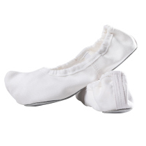 North Korean Traditional Dance Shoes Hook Shoes White X Classical Dance Shoes Indoor Practice Dance Shoes Flat Bottom Dance