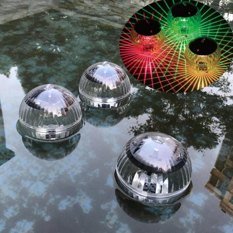 Solar Powgerud Aetomati  LedcLight Water Floating Ball Night - 图3