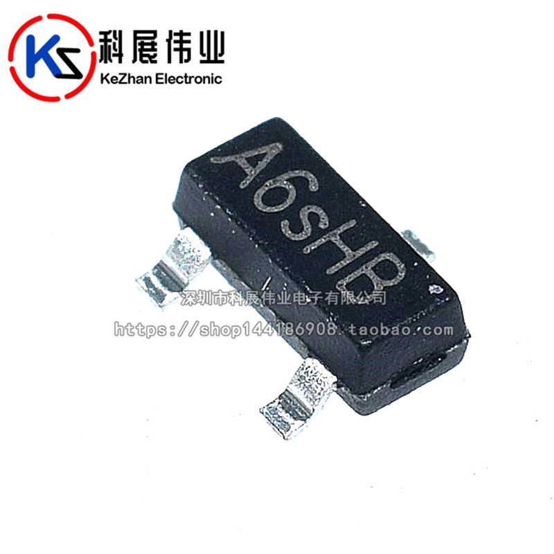 MOS管贴片三极管 SI2306 A6SHB丝印 SOT23 3.5A/30V(20个)-图1