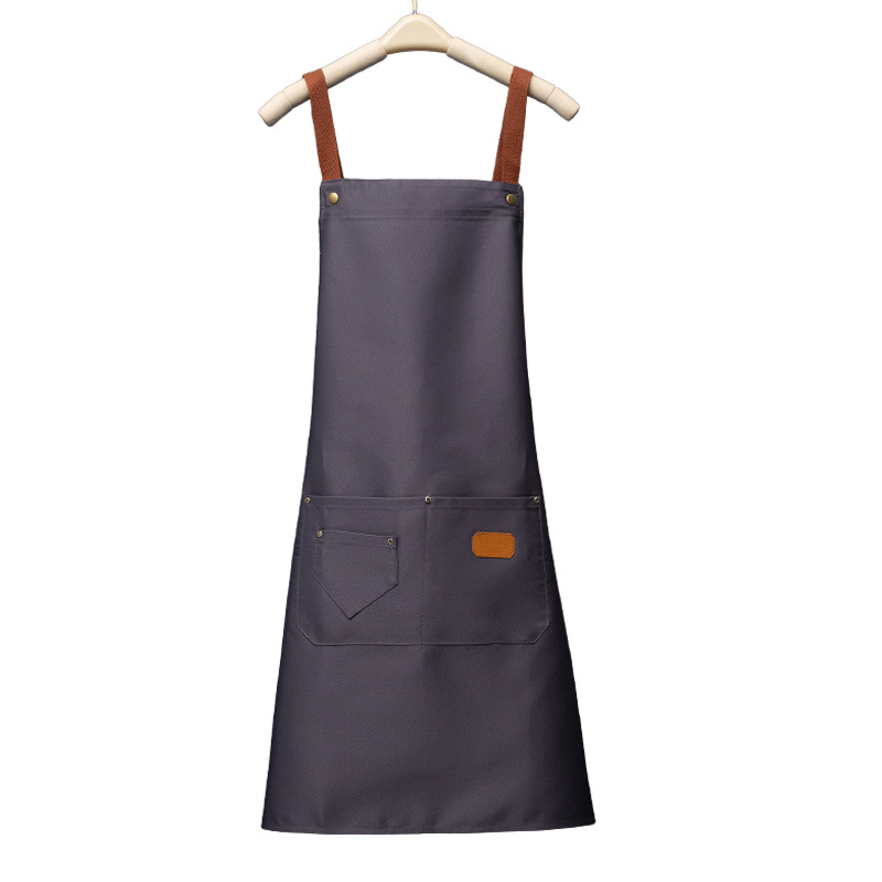 新品New Fashion Kitchen Aprons for Woman Men Chef Work Apron - 图3