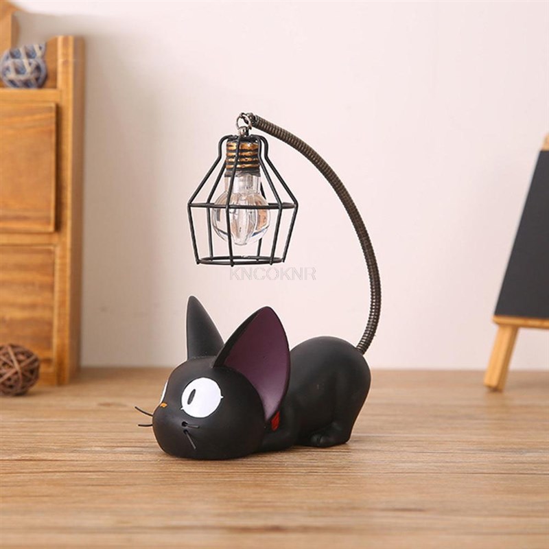 rtoon Cat Night Light oED Home DeciratLPon Cats Toy La - 图0