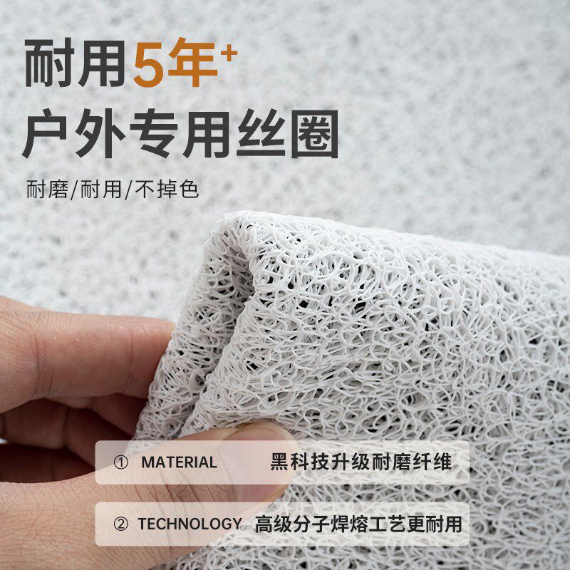 丝圈入户门地垫门垫门外耐脏门口毯进门脚垫防滑垫子大门可裁剪,淘宝优惠券,粉丝福利购,淘宝优惠卷