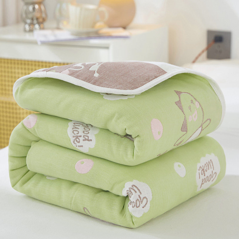 六层纱布毛巾被全棉毛巾毯子单双人夏凉被婴儿童午睡空调盖毯,淘宝优惠券,粉丝福利购,淘宝优惠卷
