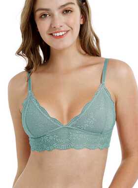 现货Underwear For Women Sexy Bralette UnlinNed Lace Lingerie