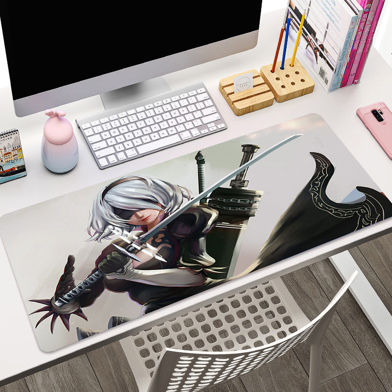 Nier Automata Mo se Pgd Larae PcuAcGcessories Mousepad Gamer - 图1