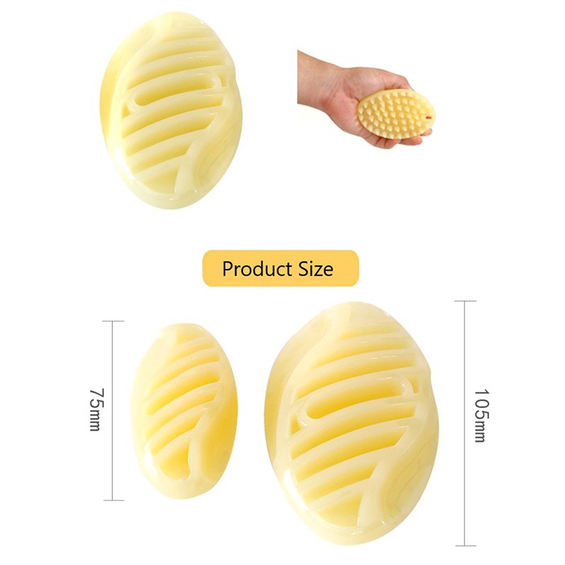 1pcs Soft Gentle Silicone Bristles Quickly Cleaing Brush Pet - 图3