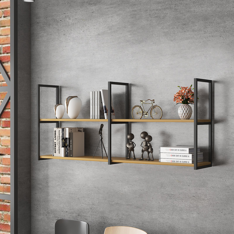 墙上置物架书架铁艺隔断展示架多层货架简约工业风吧台酒架收纳柜,淘宝优惠券,粉丝福利购,淘宝优惠卷