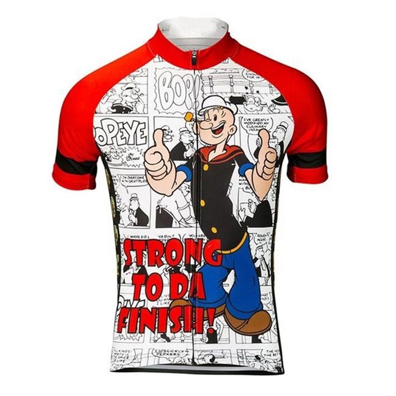 极速Cartoon Cycling Jersey Summer Men Funny Mtb Jersey camis - 图1