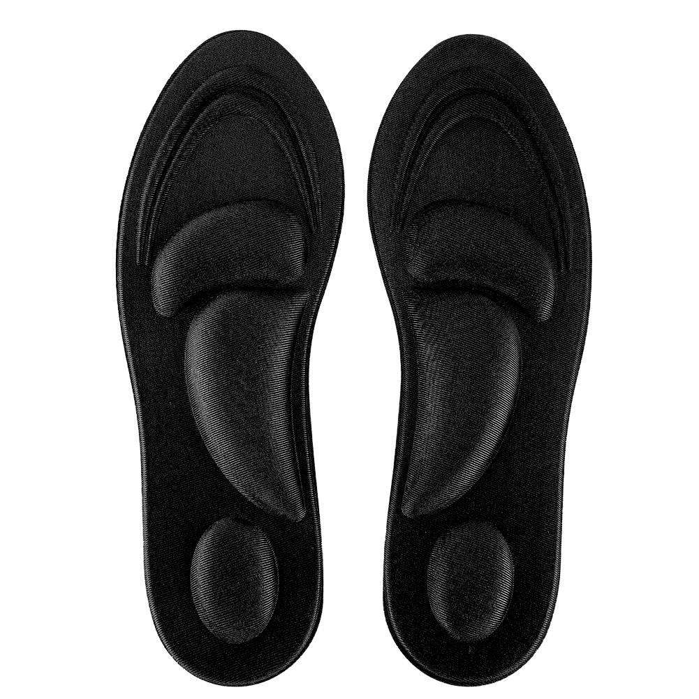 极速4D Orthotic Insoles Flat Feet Arch Support Memory Foam I - 图0