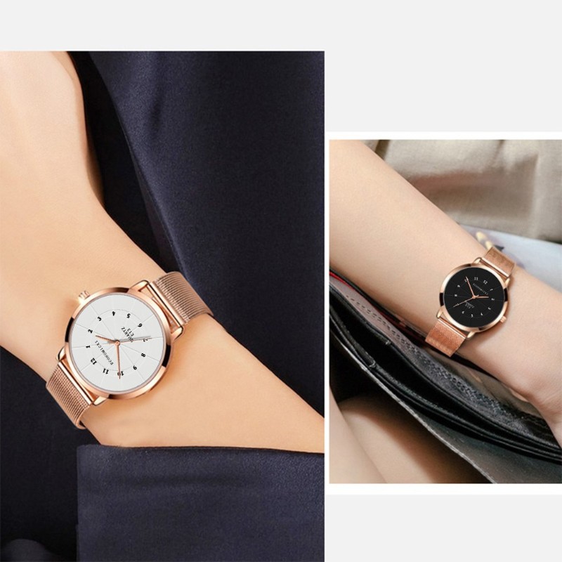 ee Strap Watch Ladies CasualuQ artz WMristwatchlfor wom-图0