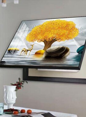 大芬油画村电表箱电表箱装饰画免打孔现代简约总T开关电闸盒遮挡