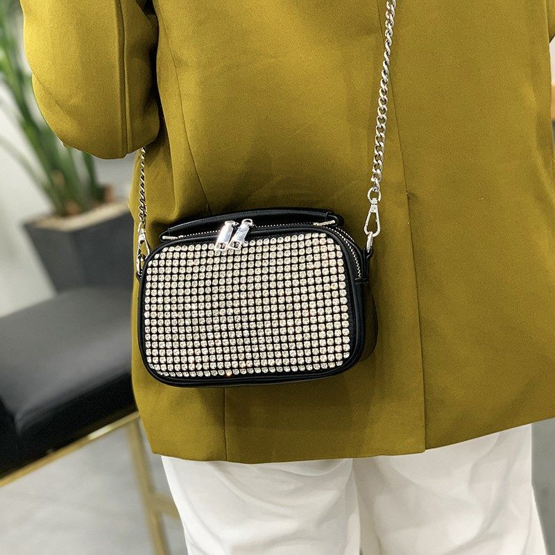 水钻手机包夏休闲方形小包2022新款时尚洋气满钻斜挎包镶钻手提包,淘宝优惠券,粉丝福利购,淘宝优惠卷