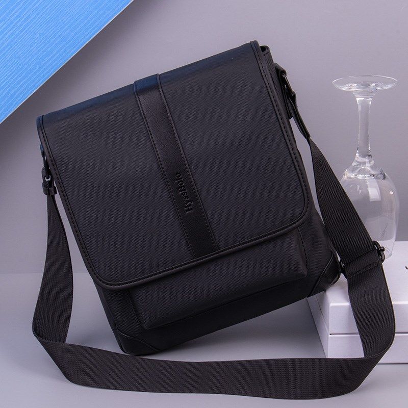 新款斜挎包男单肩包男士背包帆布翻盖竖款休闲大容量牛津布包男包,淘宝优惠券,粉丝福利购,淘宝优惠卷