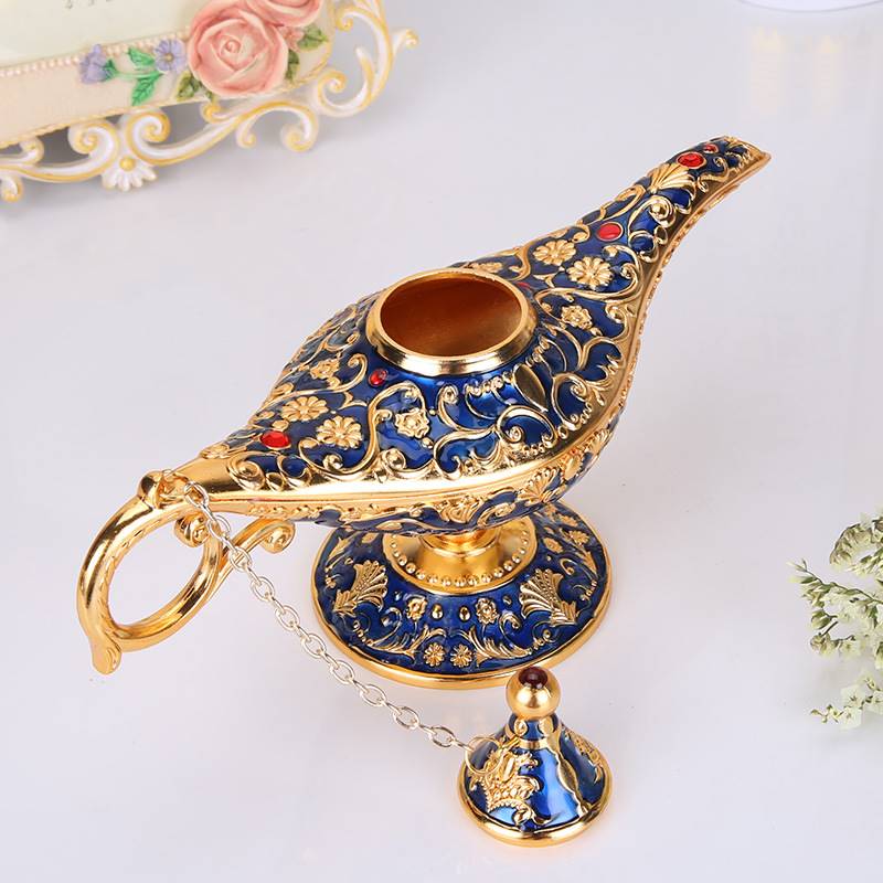 推荐Retro European crafts Aladdin magic lamp, home, club - 图2