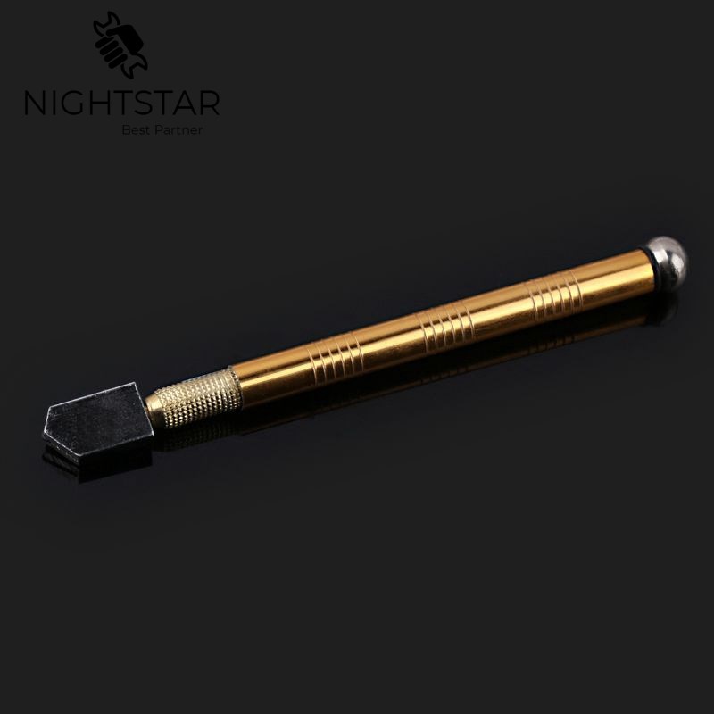 Glass Cutter Diamond Tip Steel Blade Cutting Tool Oil Feed G - 图2