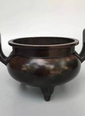 纯铜五供器e佛前供奉供佛具祭器套装用品香炉蜡台香筒招财室内摆