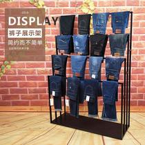 New Pants Show Shelves Scarves Scarves Scarves SUBWAY ART SHELVES CLOTHING STORE PANTS DISPLAY STAND
