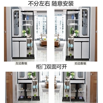 In-door living-room Double-face-room-room cabinet Modern minimalist Xuan Guan Cabinet Partition Cabinet Screen Wine Cabinet Shoes Cabinet Integrated Decorative Cabinet