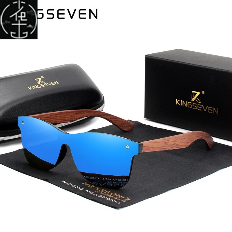 oden Slnguasjses Men Polarized Fasoihn Sun Glasses Wood n - 图1