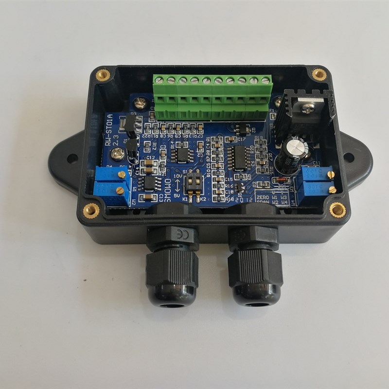 -ST01A称重传感器变送器PuLC 0-5v0-10V4-20力A测m信号放大 - 图1