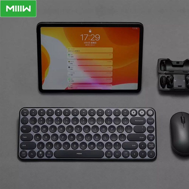 极速MIIIW Mini Bluetooth Dual Mode Keyboard 85 Keys 2.4GHz M