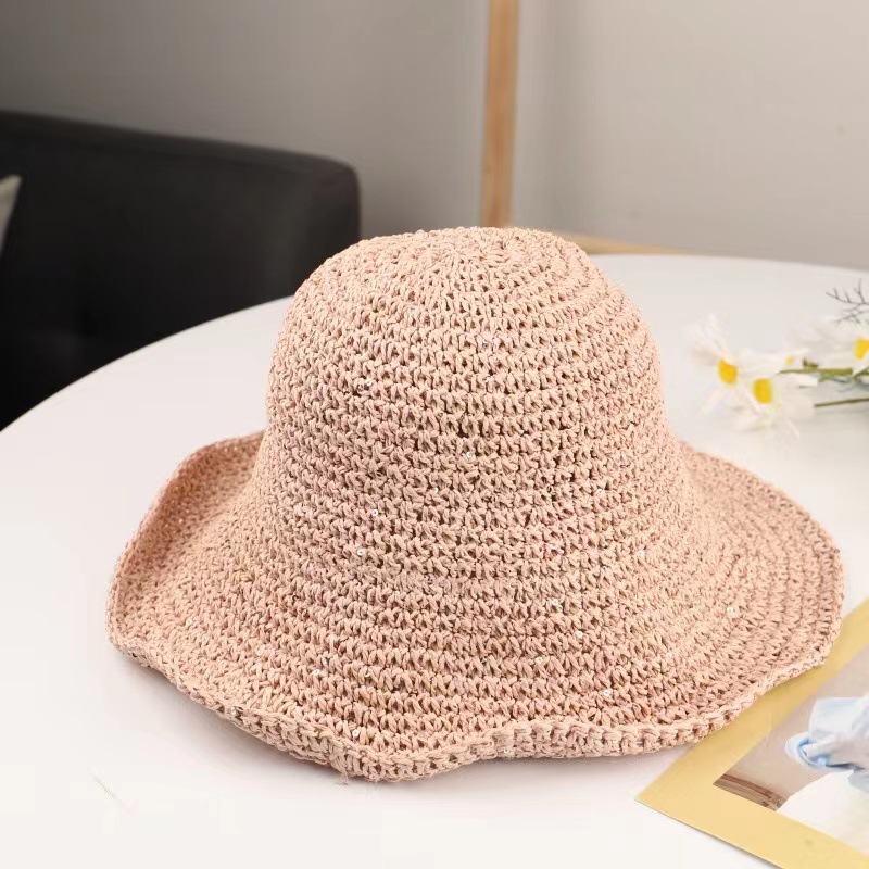 推荐Simple Girl Sun Hat Wide Brim Floppy Summer Hats for Wom - 图2