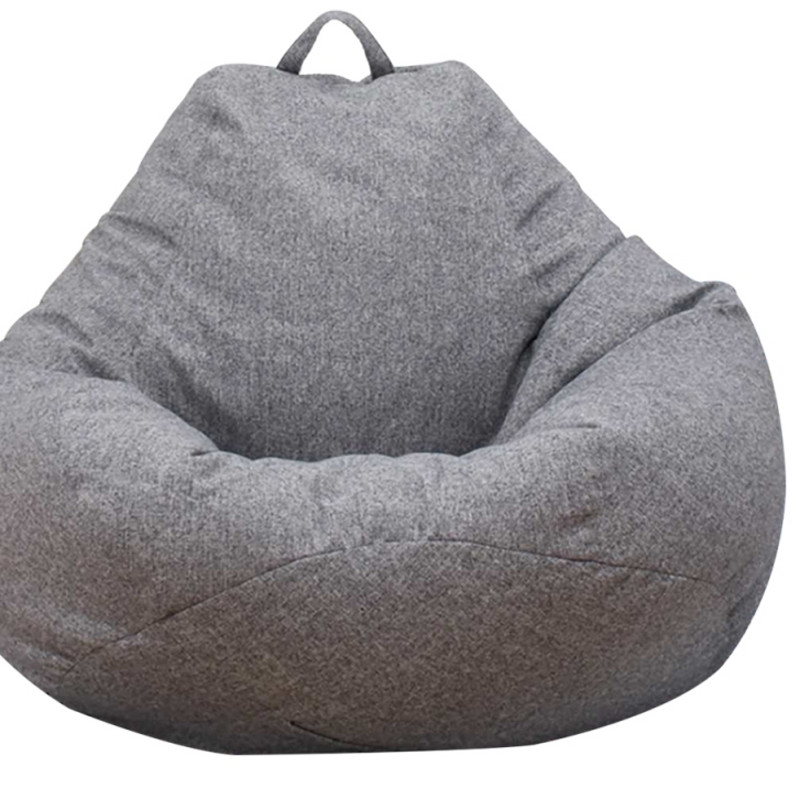 Lazy Sofa Cover Chair Lounger Seat Bean Bag Couch home Room - 图2