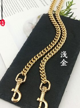 冠驰包包链g条配件草莓麻将包替换链条金属纯铜链条带子