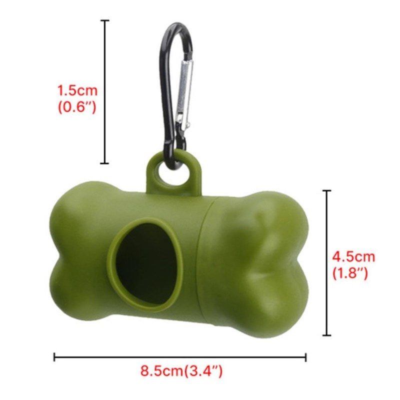 Sofh Silicone Dog Poop Bagw Poop-stapedtS orage Box Pet Tool - 图2