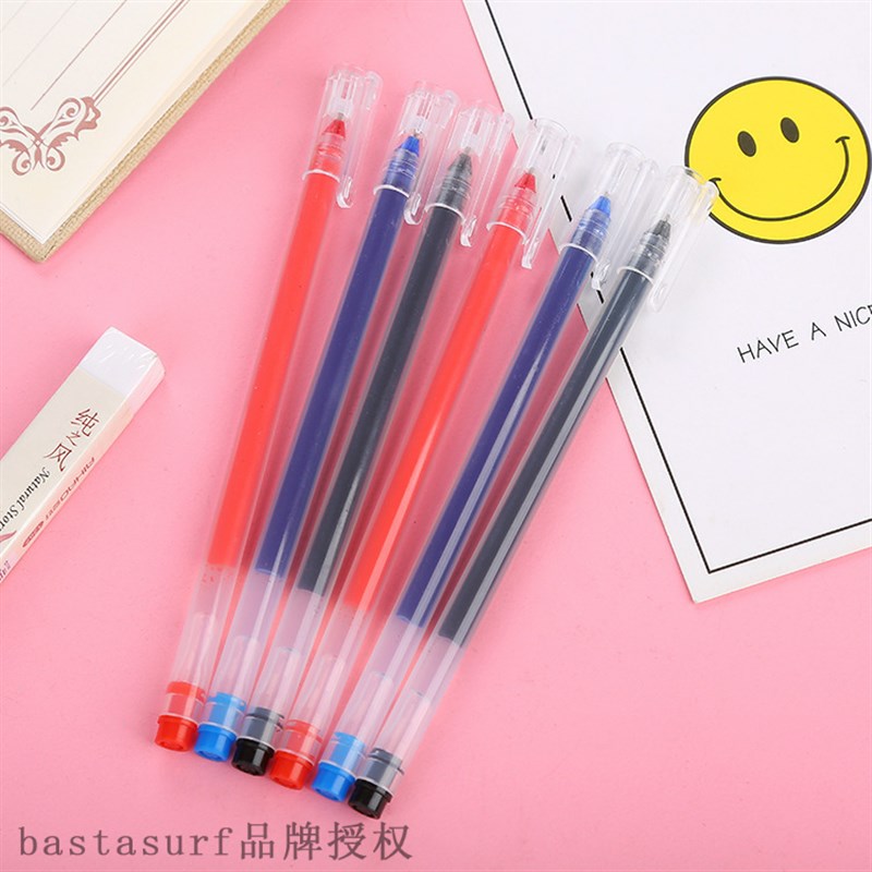 速发Large capacity giant can write neutral pen creative stat - 图0