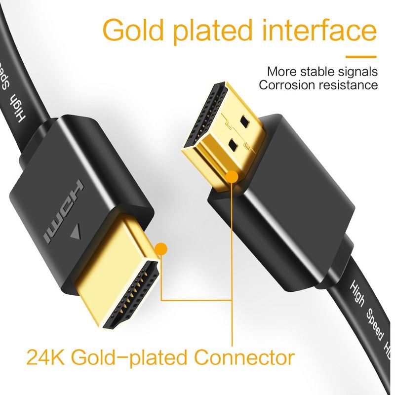 1.4V HDdMI Cable 108eP 3D HD Male to Mal0 Gold Pltaed Plug 0 - 图1