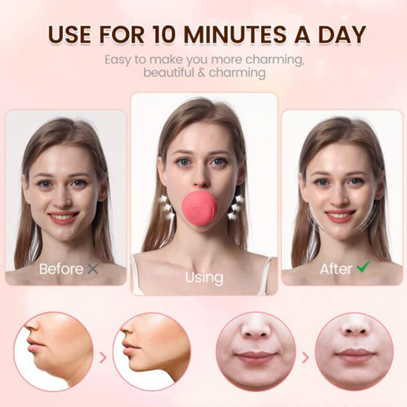 极速Facial Jaw Exerciser Jaw Face Neck Toning Exerciser Ball - 图2